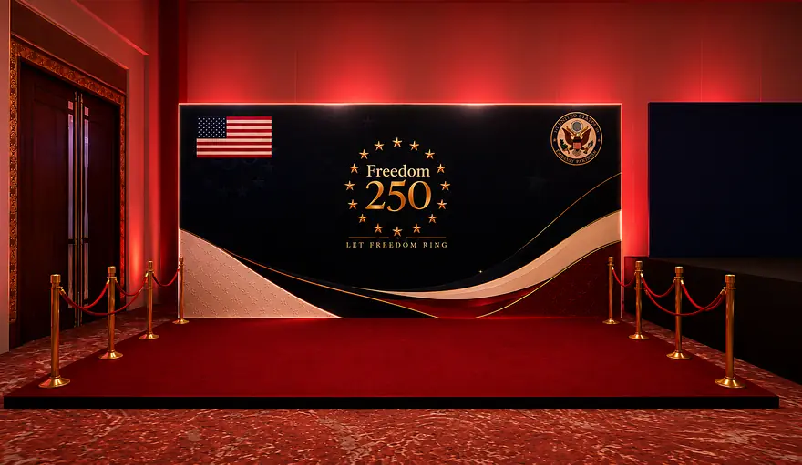 Event and exhibition design render by Saud Visuals