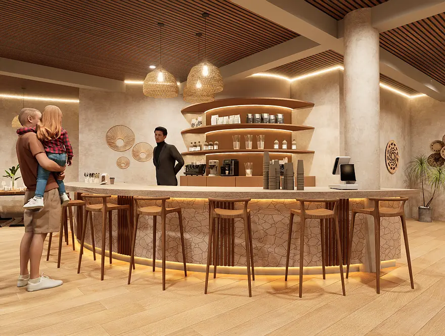 Interior 3D Rendering by Saud Visuals